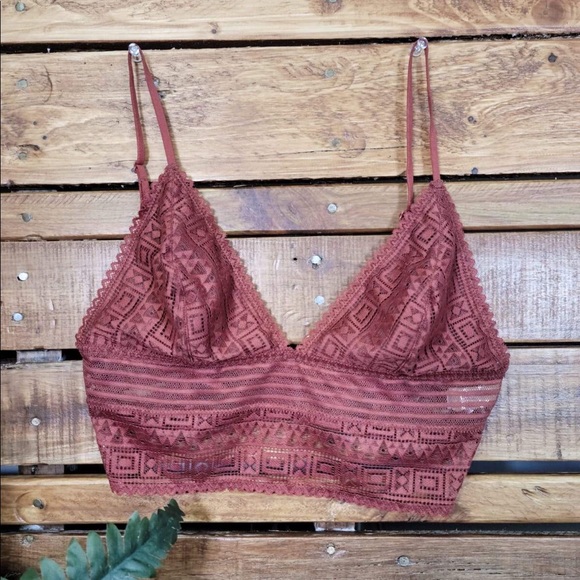 LAST 1! Rust Aztec Pattern Mesh Brami - Picture 5 of 7